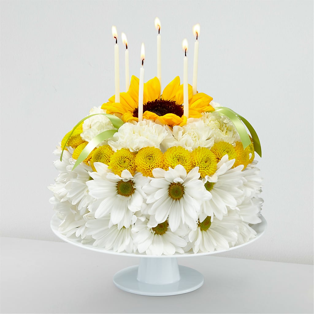 Birthday Smiles Floral Cake – Oliver Flower Shop Inc, Pittsburgh PA