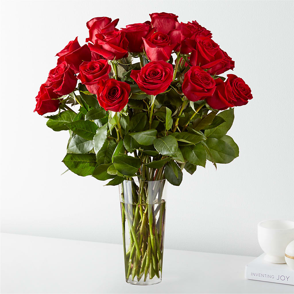 Long Stem Red Rose Bouquet – Oliver Flower Shop Inc, Pittsburgh PA