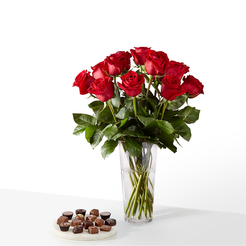 Romantic Long Stem Red Rose Bouquet Bundles – Oliver Flower Shop Inc, Pittsburgh PA