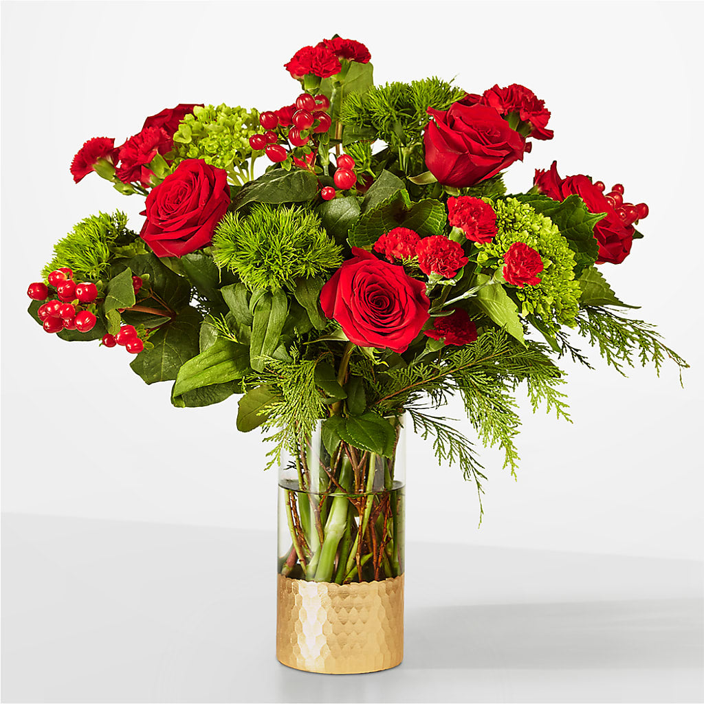 Plaid Throw Bouquet – Oliver Flower Shop Inc, Pittsburgh PA