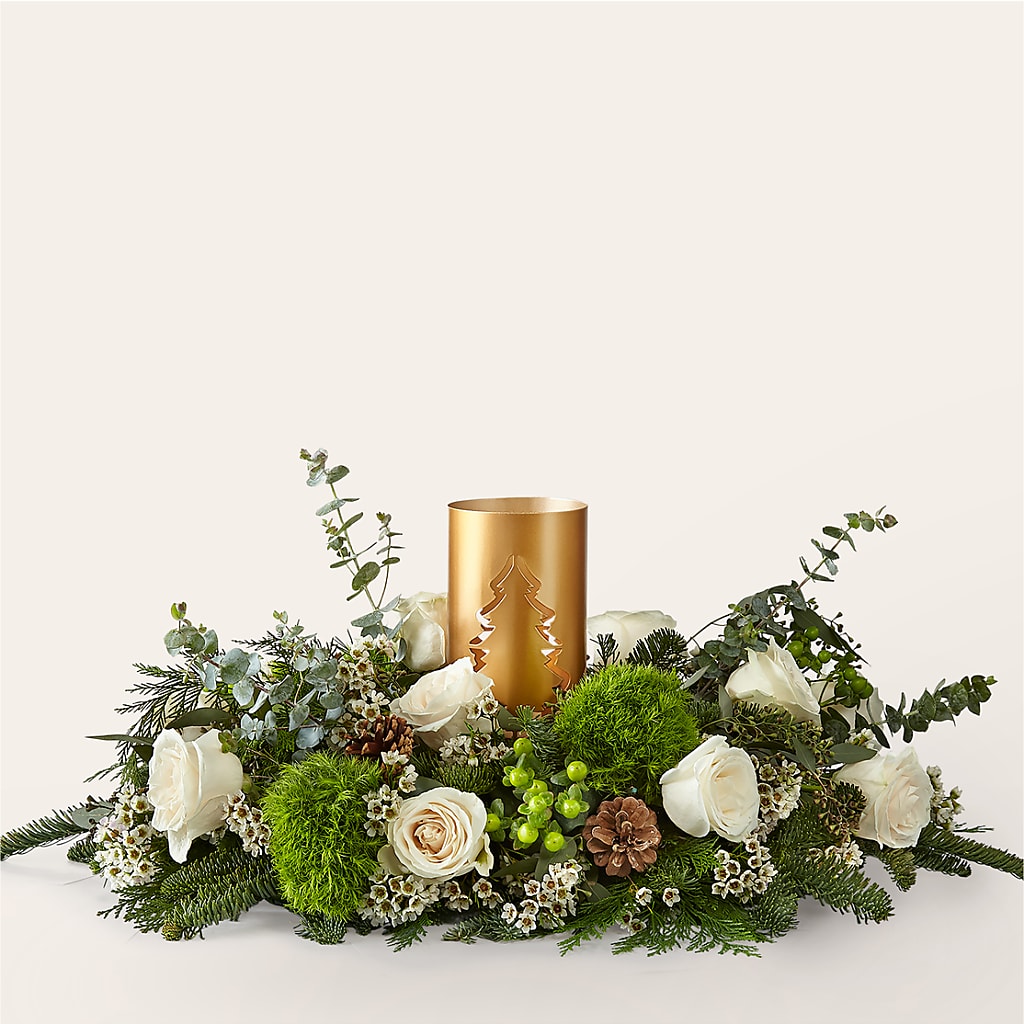Chestnuts Roasting Centerpiece – Oliver Flower Shop Inc, Pittsburgh PA