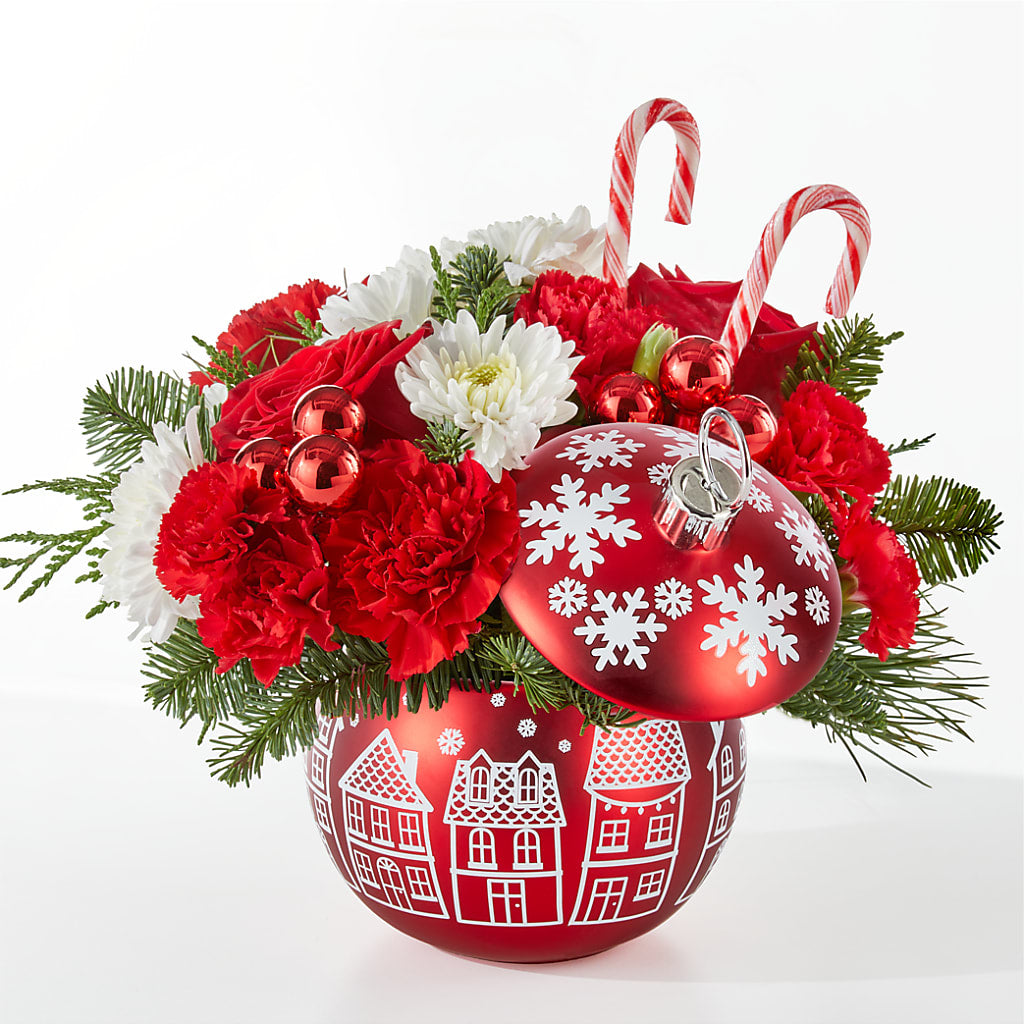 Cheer in the Air Ornament – Oliver Flower Shop Inc, Pittsburgh PA
