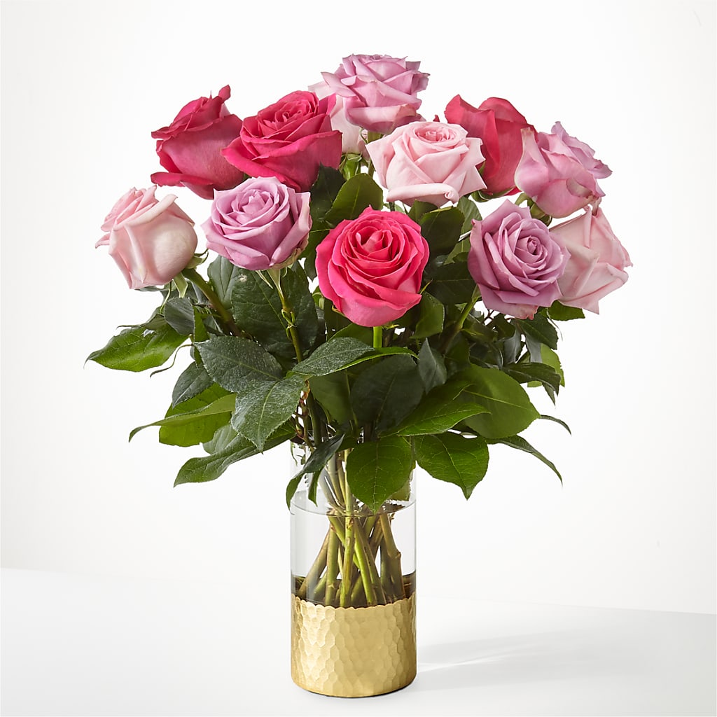 Pure Beauty Mixed Roses – Oliver Flower Shop Inc, Pittsburgh PA
