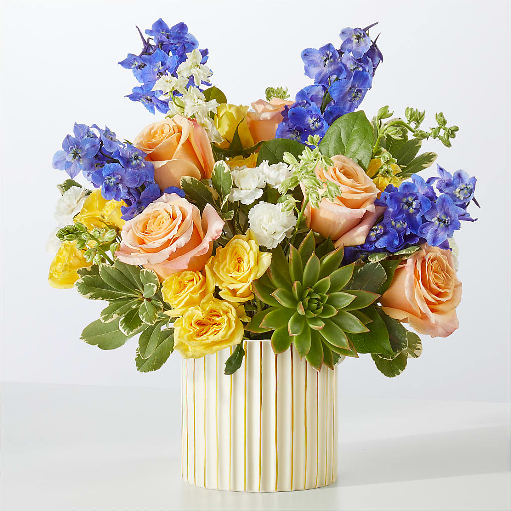 Cobalt Reverie Bouquet – Oliver Flower Shop Inc, Pittsburgh PA