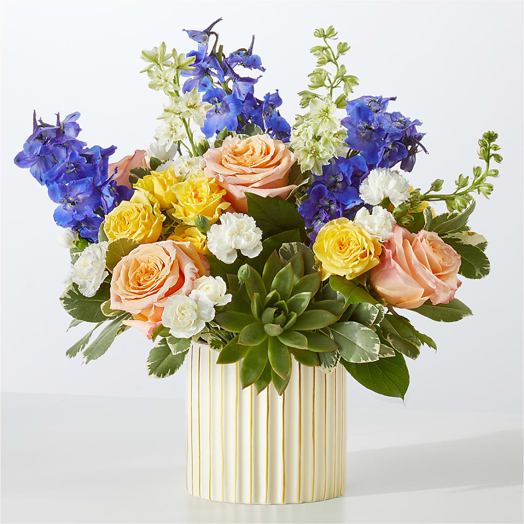 Cobalt Reverie Bouquet – Oliver Flower Shop Inc, Pittsburgh PA