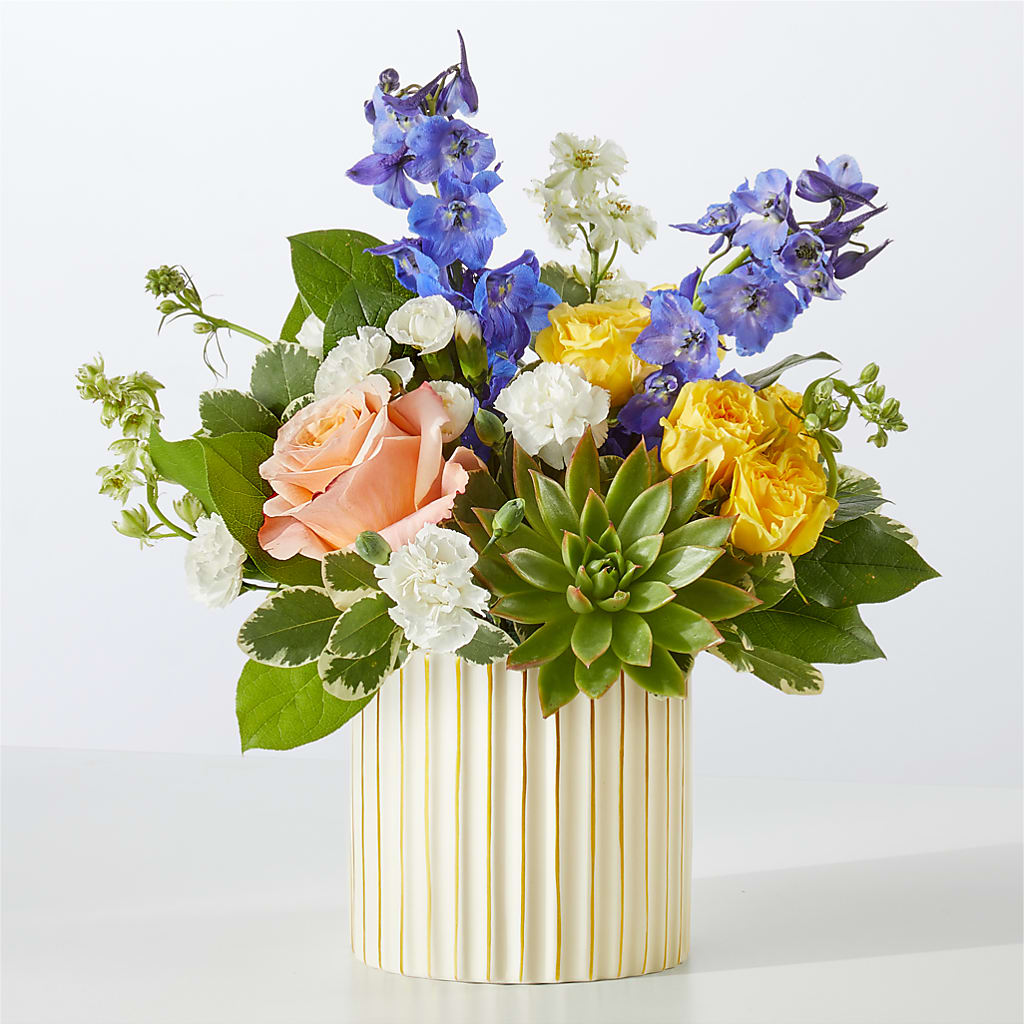 Cobalt Reverie Bouquet – Oliver Flower Shop Inc, Pittsburgh PA