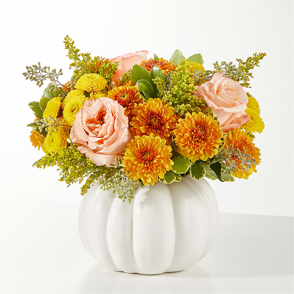 Peachy Pumpkin – Oliver Flower Shop Inc, Pittsburgh PA