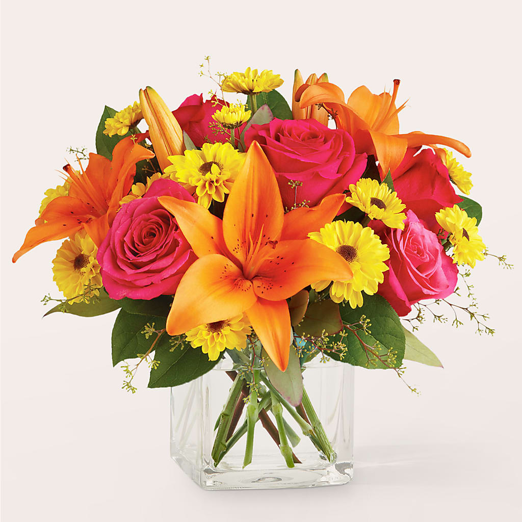Neon Lights Bouquet – Oliver Flower Shop Inc, Pittsburgh PA