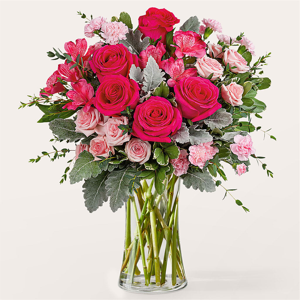 Tickled Pink Bouquet – Oliver Flower Shop Inc, Pittsburgh PA