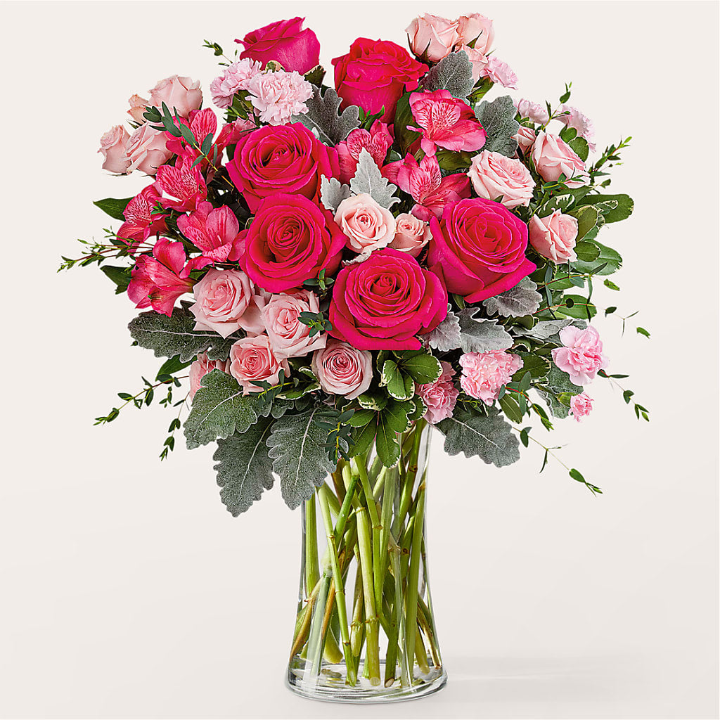 Tickled Pink Bouquet – Oliver Flower Shop Inc, Pittsburgh PA