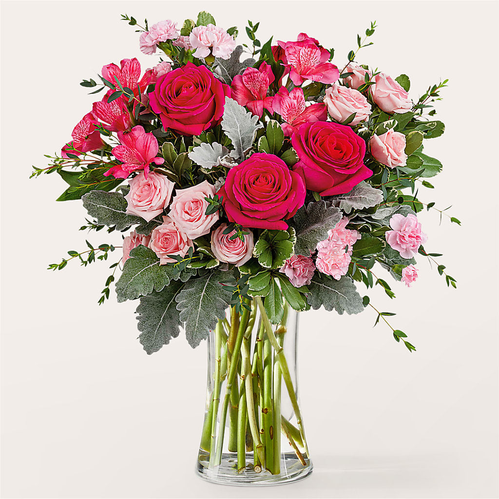 Tickled Pink Bouquet – Oliver Flower Shop Inc, Pittsburgh PA