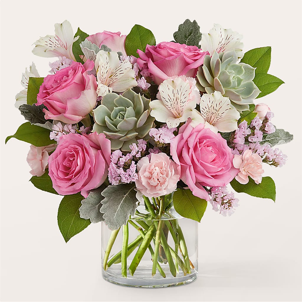 Dusty Rose Bouquet – Oliver Flower Shop Inc, Pittsburgh PA