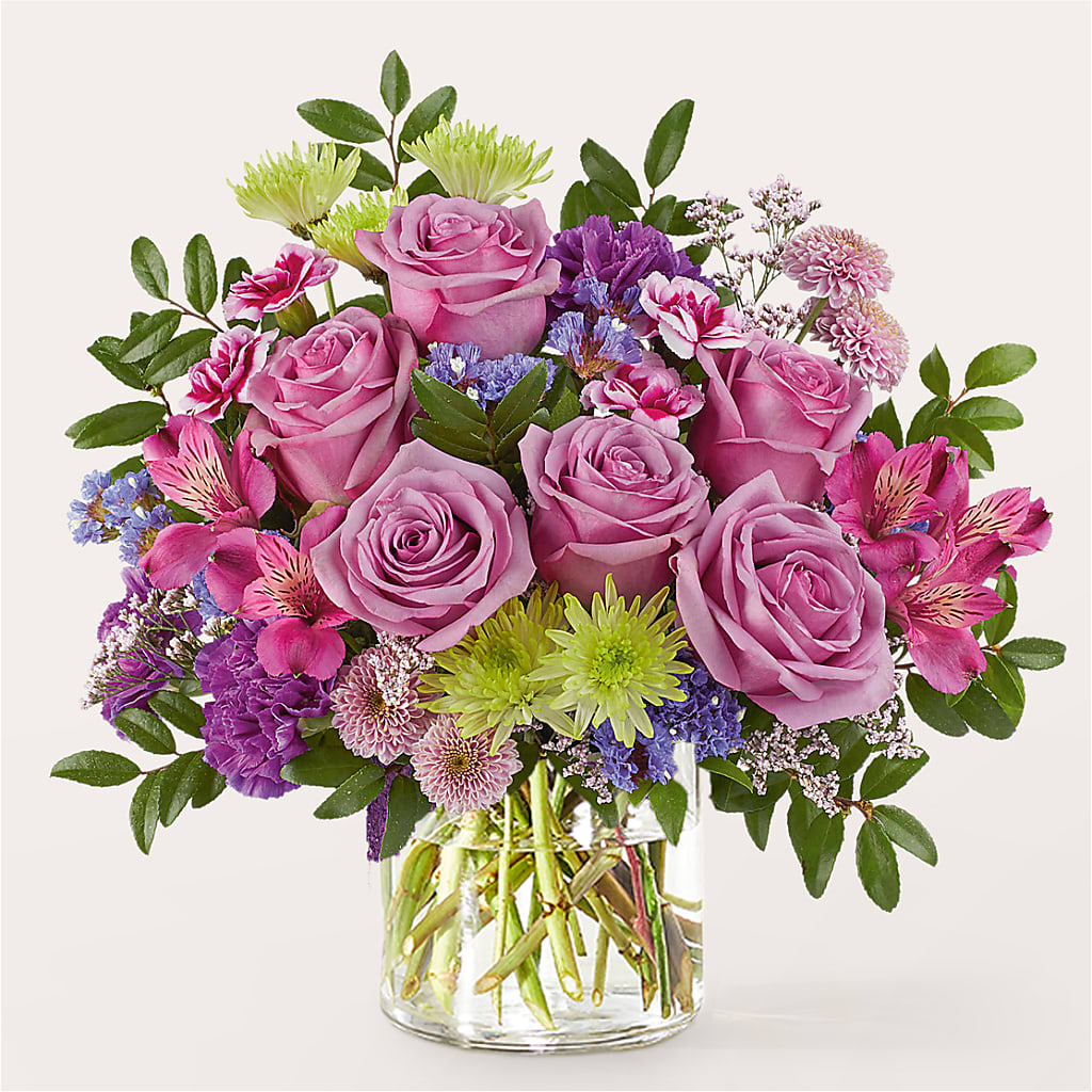 Glass Half Full Bouquet – Oliver Flower Shop Inc, Pittsburgh PA