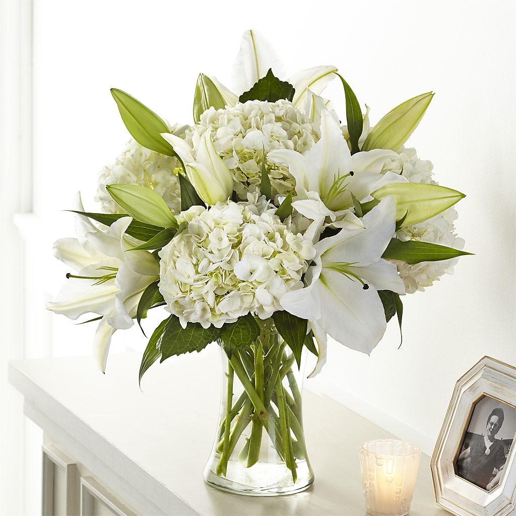Compassionate Lily Bouquet – Oliver Flower Shop Inc, Pittsburgh PA