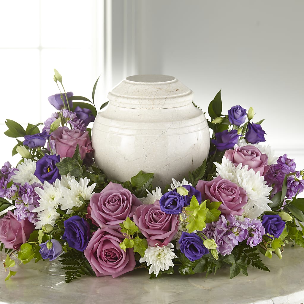 Blooming Sympathy Cremation Adornment – Oliver Flower Shop Inc, Pittsburgh PA
