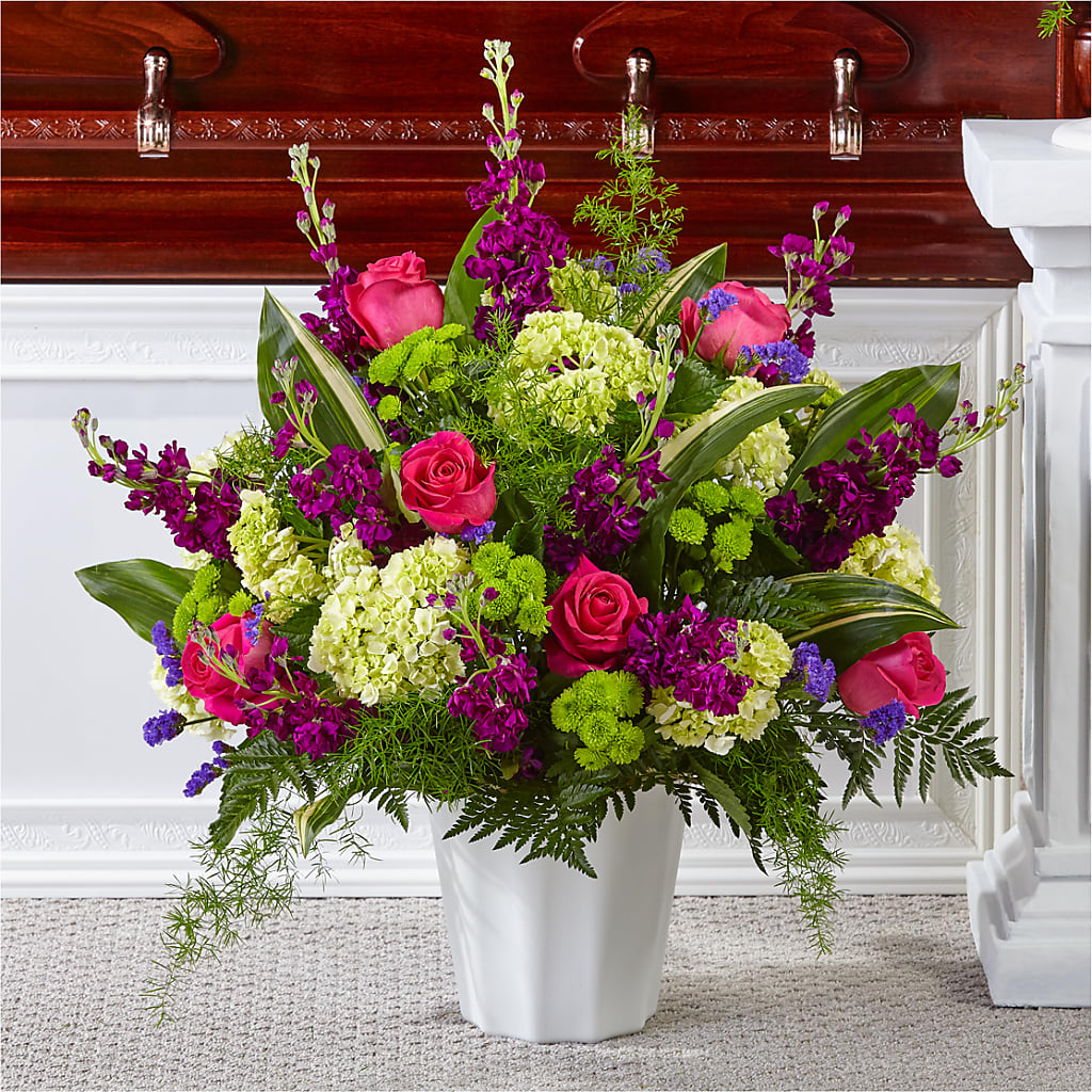 Beautiful Horizons Floor Basket – Oliver Flower Shop Inc, Pittsburgh PA