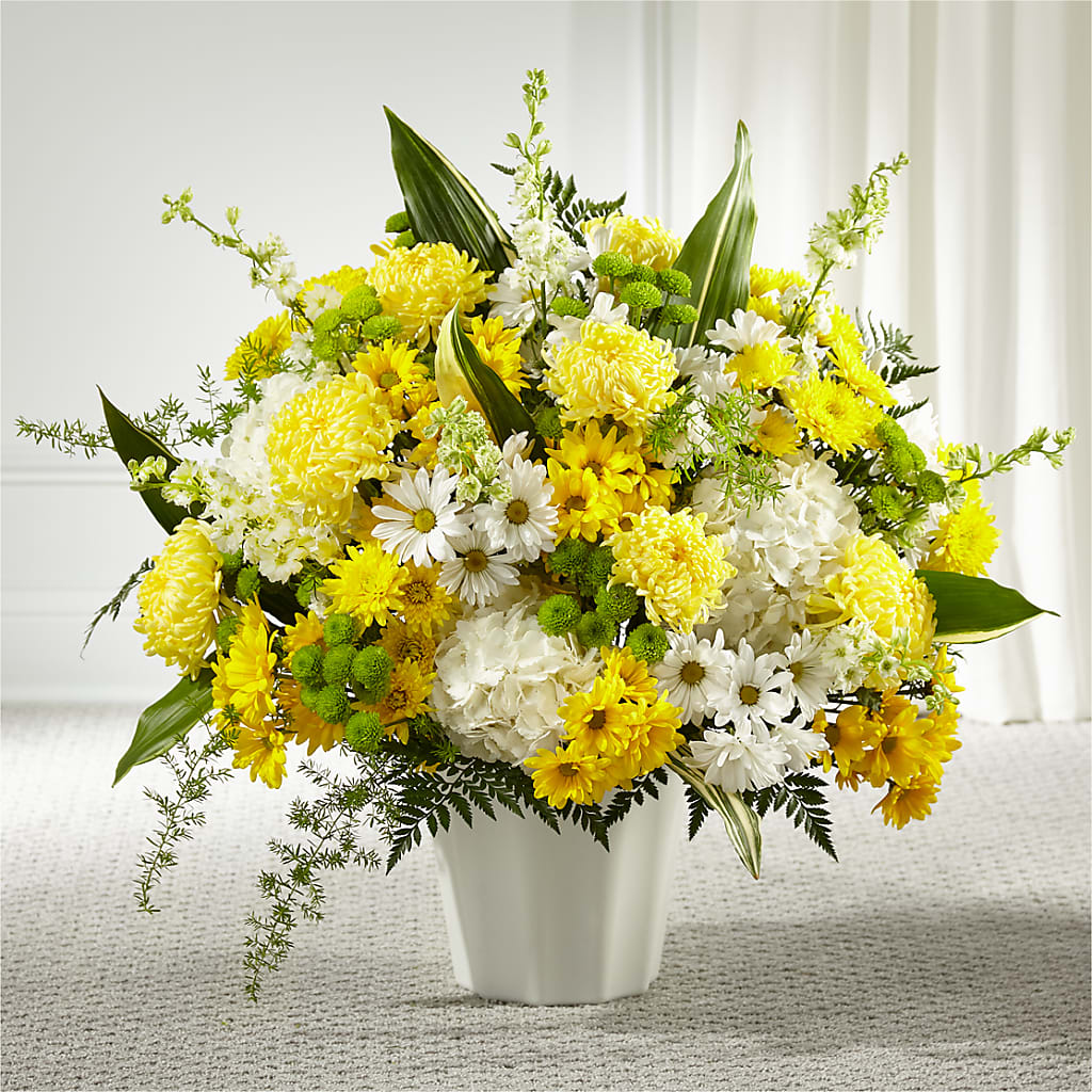 Unity & Grace Floor Basket – Oliver Flower Shop Inc, Pittsburgh PA