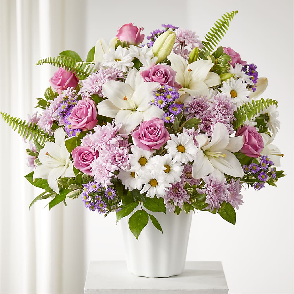 Warmest Thoughts Tabletop Basket – Oliver Flower Shop Inc, Pittsburgh PA