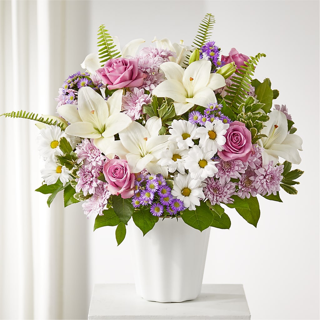 Warmest Thoughts Tabletop Basket – Oliver Flower Shop Inc, Pittsburgh PA