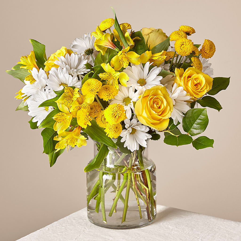 Sunny Sentiments Bouquet – Oliver Flower Shop Inc, Pittsburgh PA