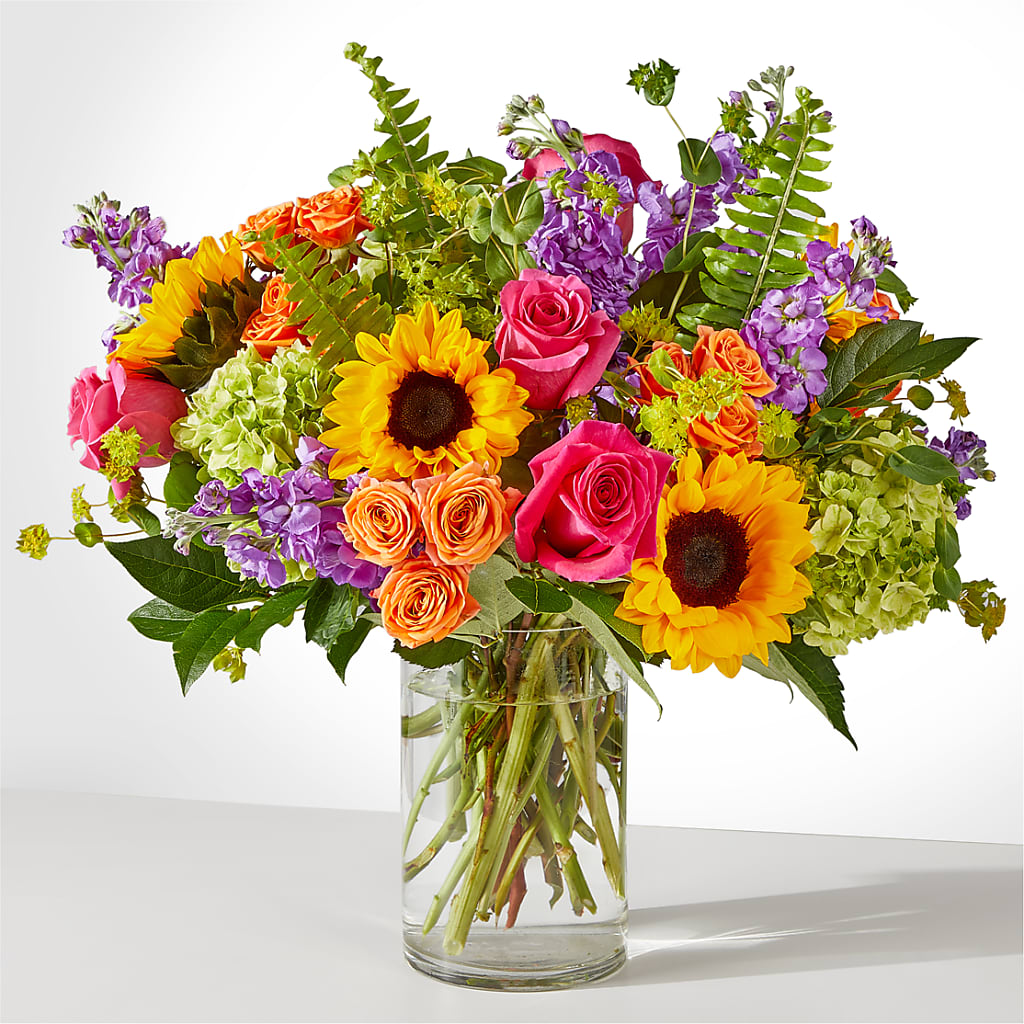 Vibrant Greetings Bouquet – Oliver Flower Shop Inc, Pittsburgh PA