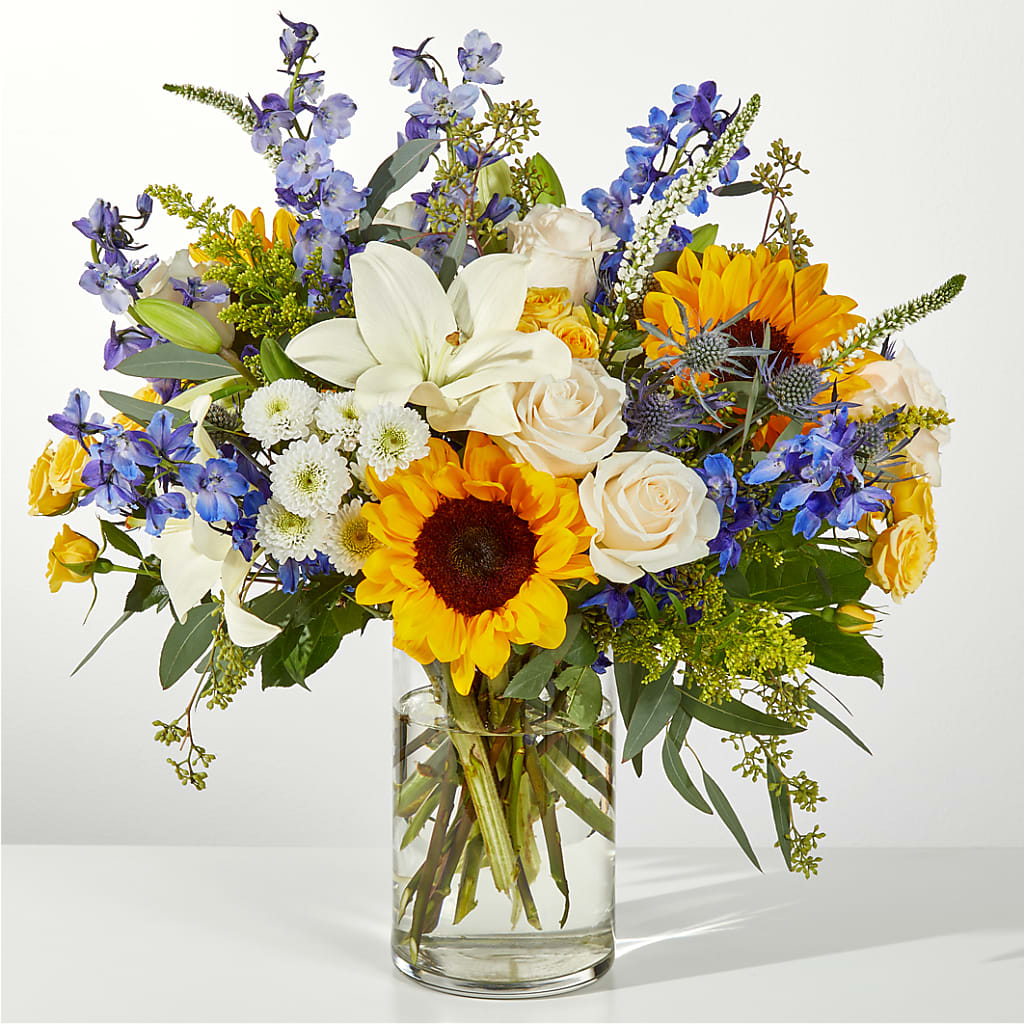 Wonderfully Sunny Bouquet – Oliver Flower Shop Inc, Pittsburgh PA