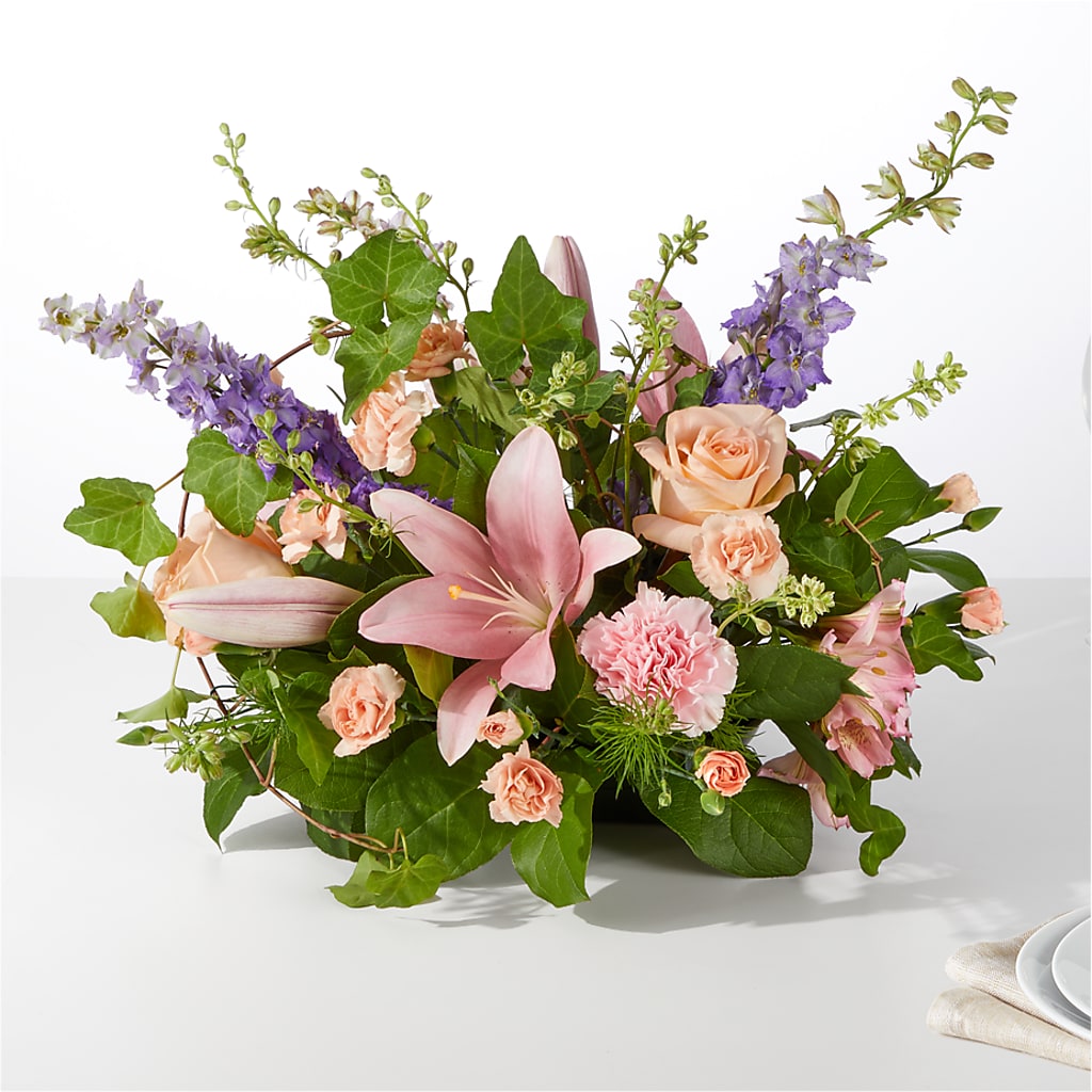 Blossom Time Centerpiece – Oliver Flower Shop Inc, Pittsburgh PA
