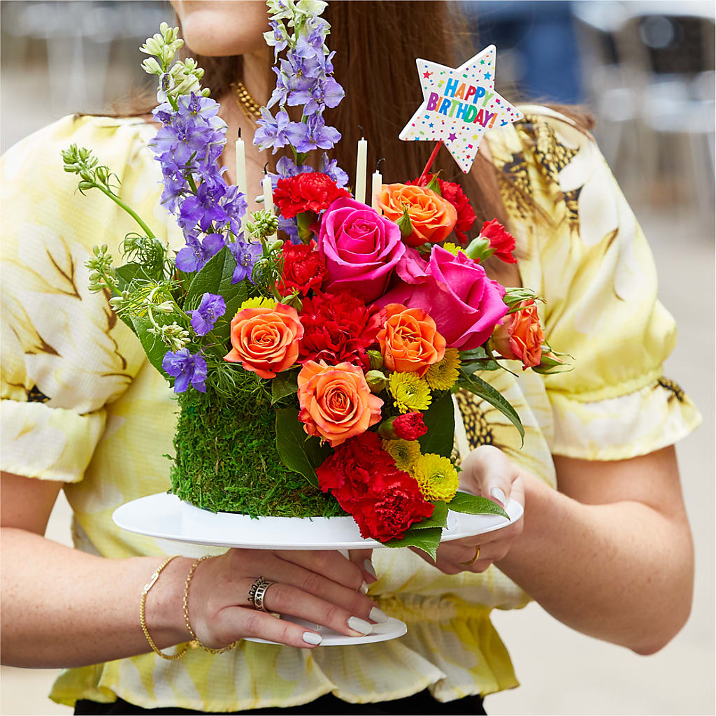Best Year Yet Floral Cake – Oliver Flower Shop Inc, Pittsburgh PA
