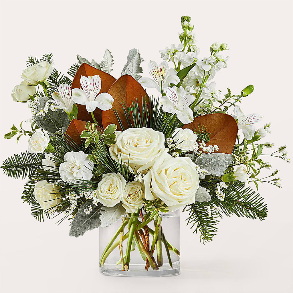 Fresh Snowfall Bouquet – Oliver Flower Shop Inc, Pittsburgh PA
