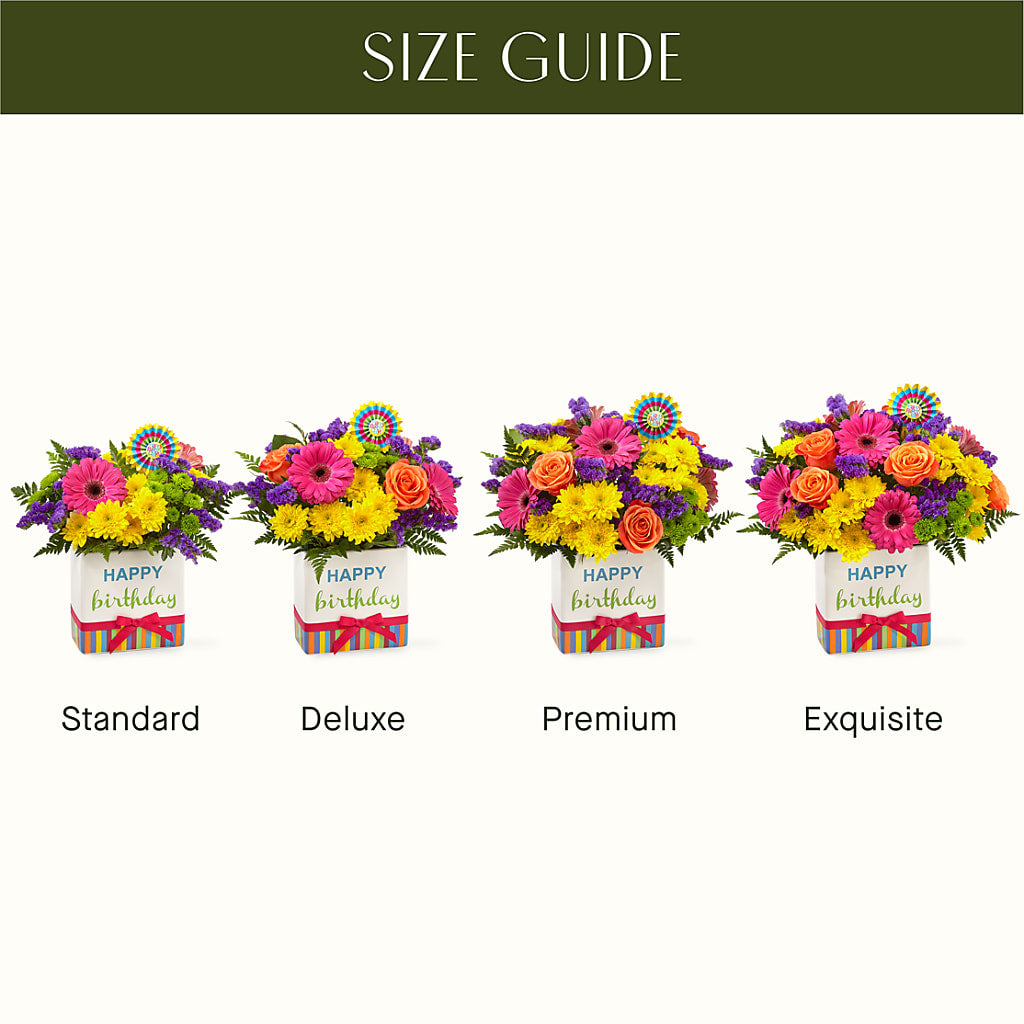 Birthday Brights Bouquet –  Oliver Flower Shop Inc, Pittsburgh PA