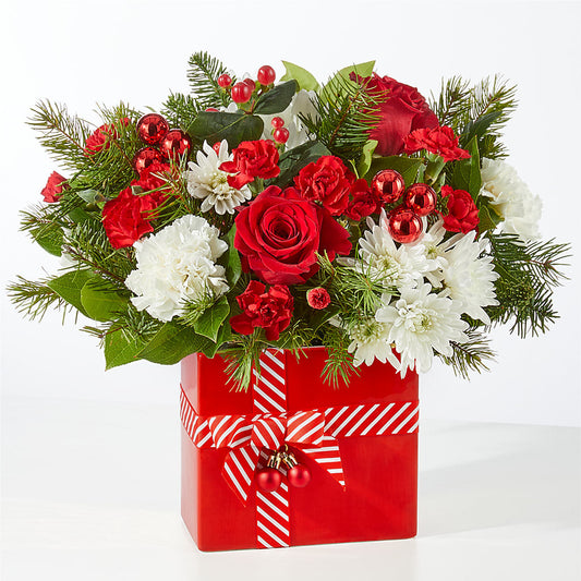 Presents Under the Tree Bouquet –  Oliver Flower Shop Inc, Pittsburgh PA