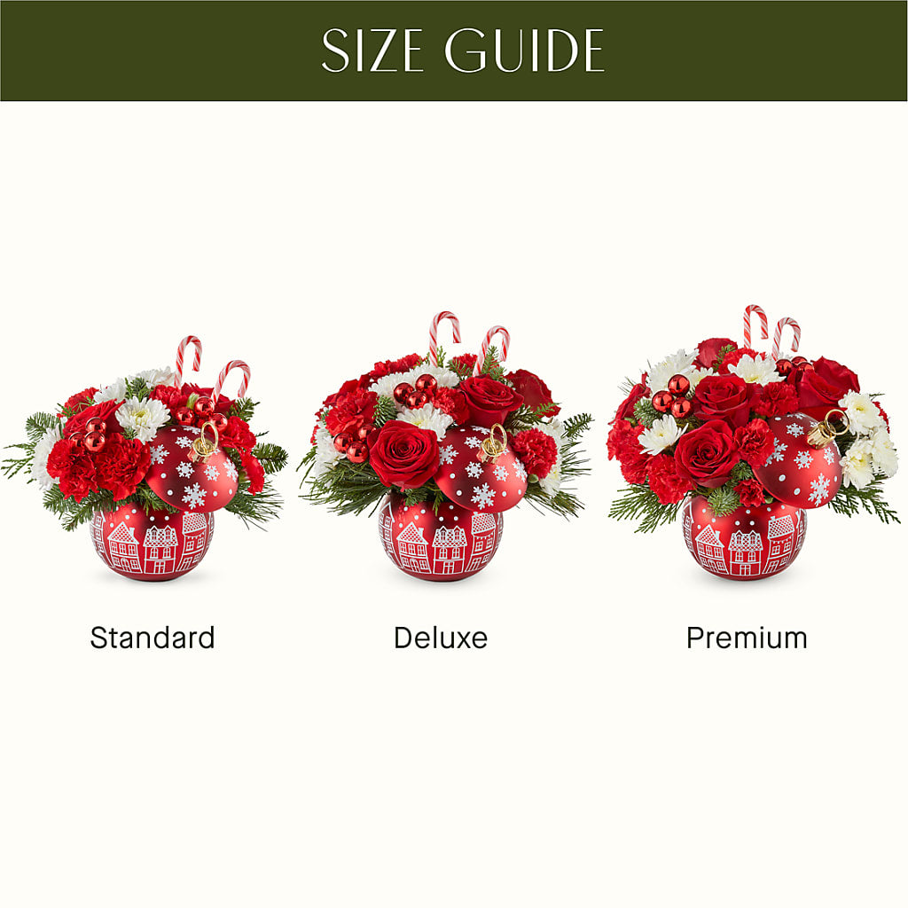 Cheer in the Air Ornament –  Oliver Flower Shop Inc, Pittsburgh PA