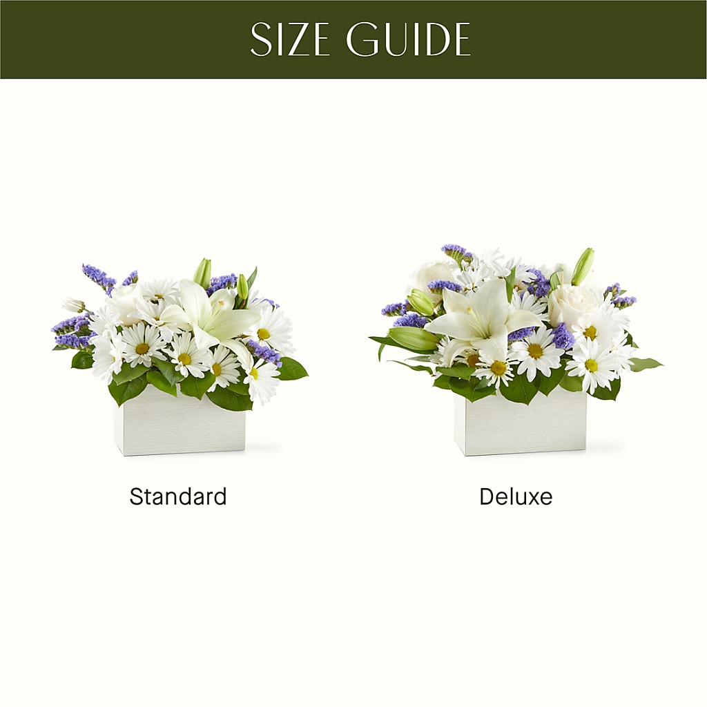 Beyond Blue Box Bouquet –  Oliver Flower Shop Inc, Pittsburgh PA