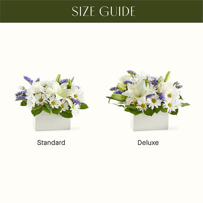 Beyond Blue Box Bouquet –  Oliver Flower Shop Inc, Pittsburgh PA