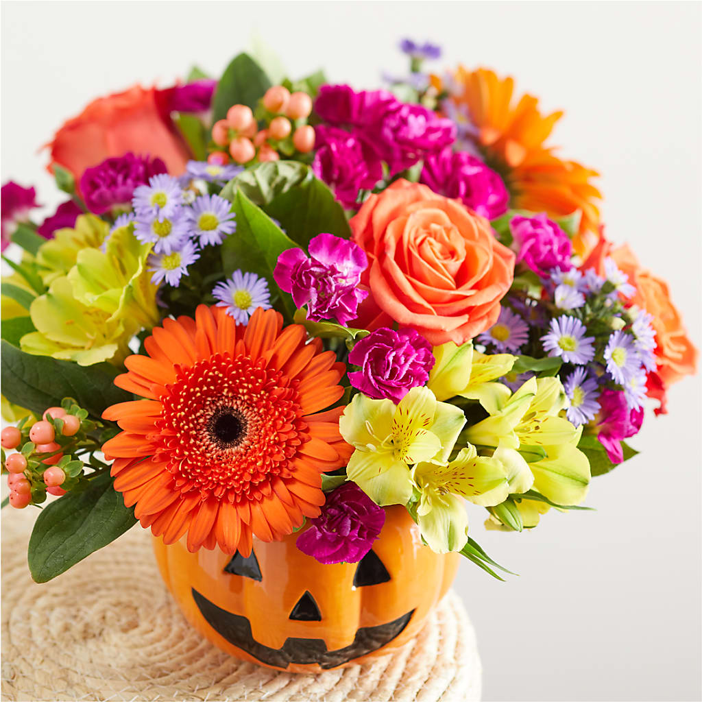 Tricks & Treats Pumpkin –  Oliver Flower Shop Inc, Pittsburgh PA