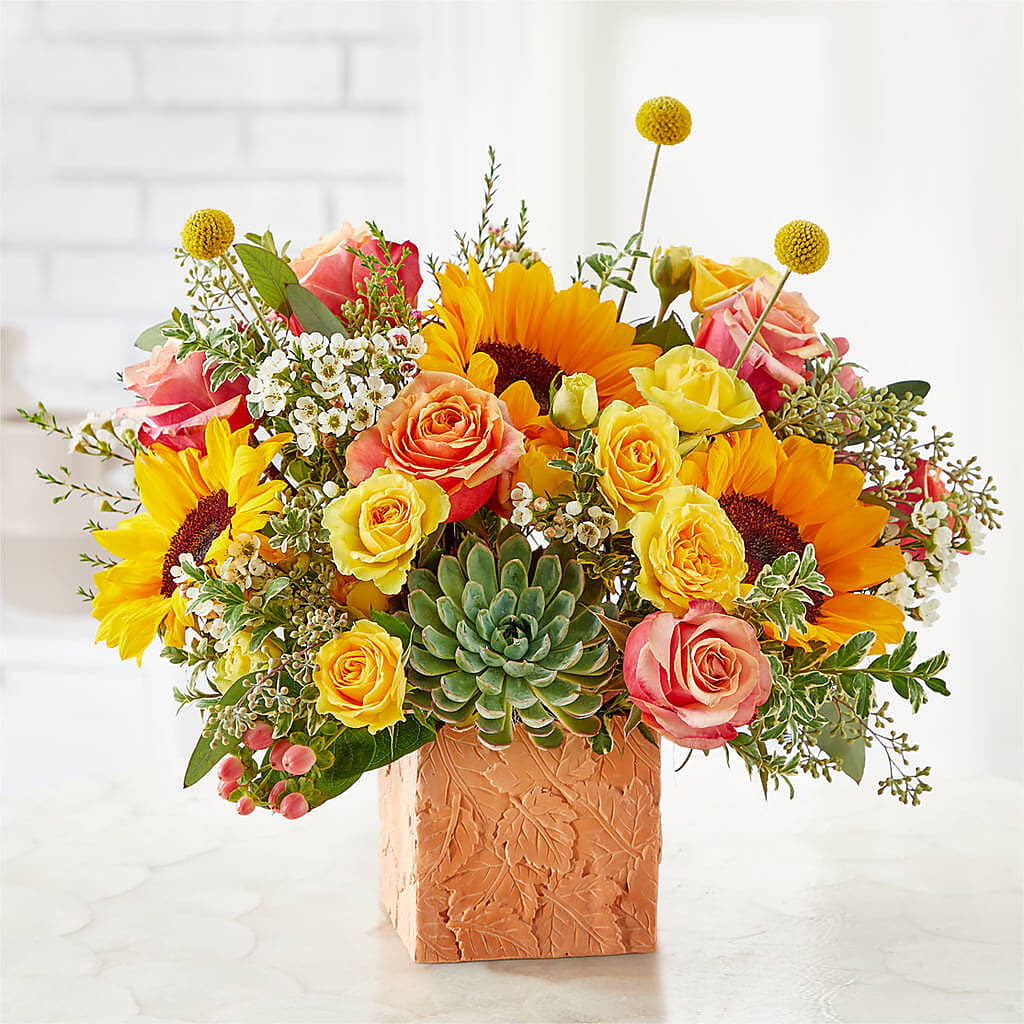Sunflower Season Bouquet –  Oliver Flower Shop Inc, Pittsburgh PA