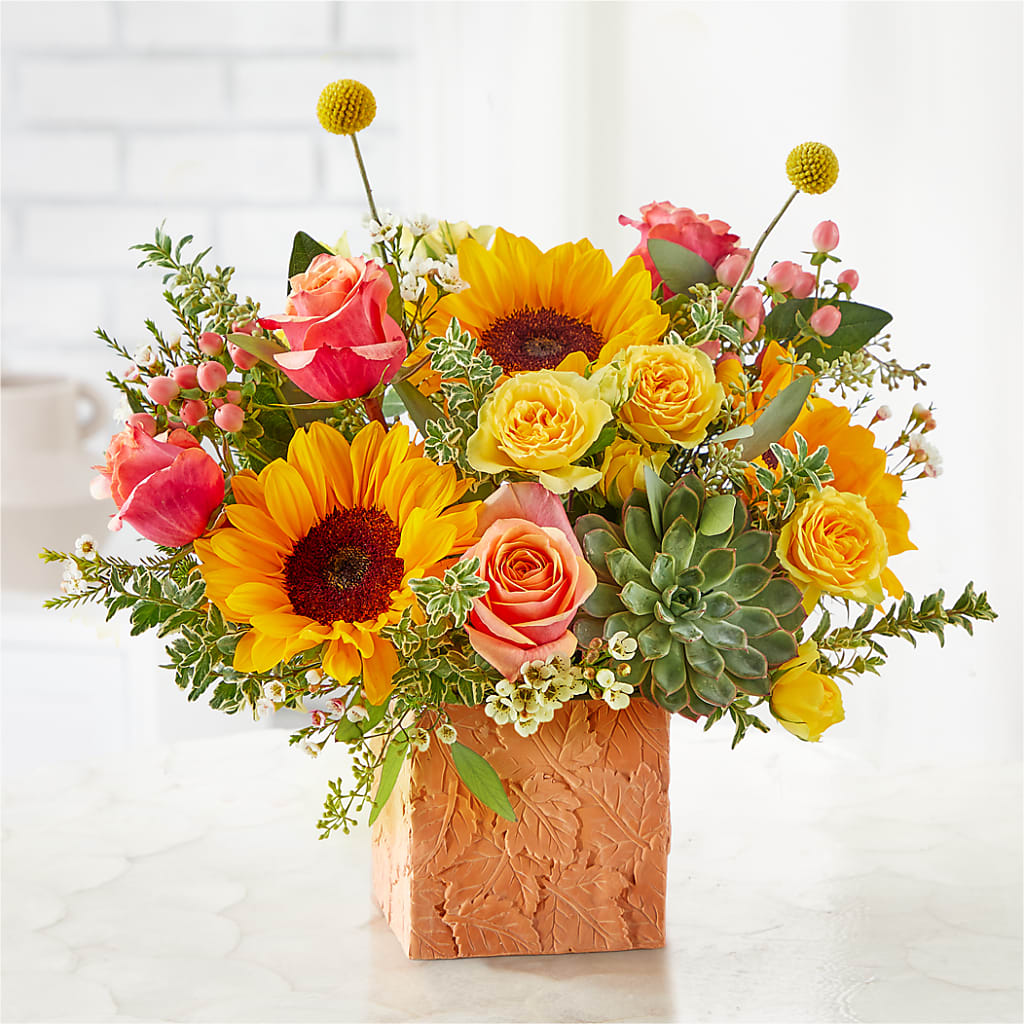 Sunflower Season Bouquet –  Oliver Flower Shop Inc, Pittsburgh PA