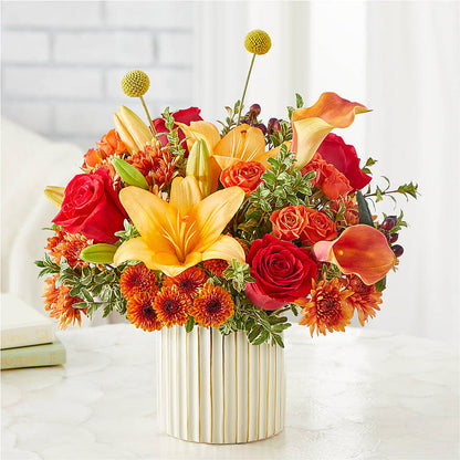Scarlet Skies Bouquet –  Oliver Flower Shop Inc, Pittsburgh PA