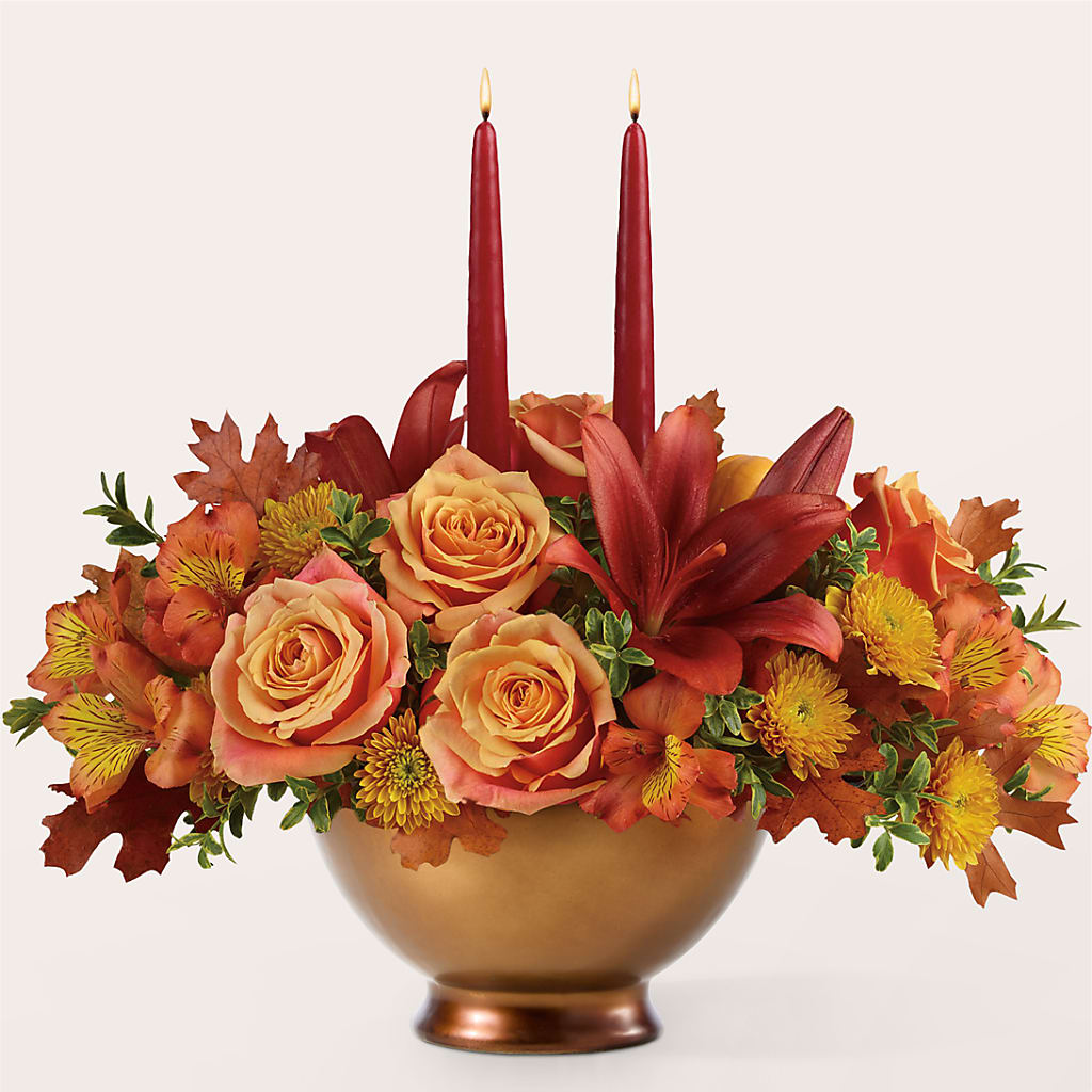 Harvest Table Centerpiece –  Oliver Flower Shop Inc, Pittsburgh PA