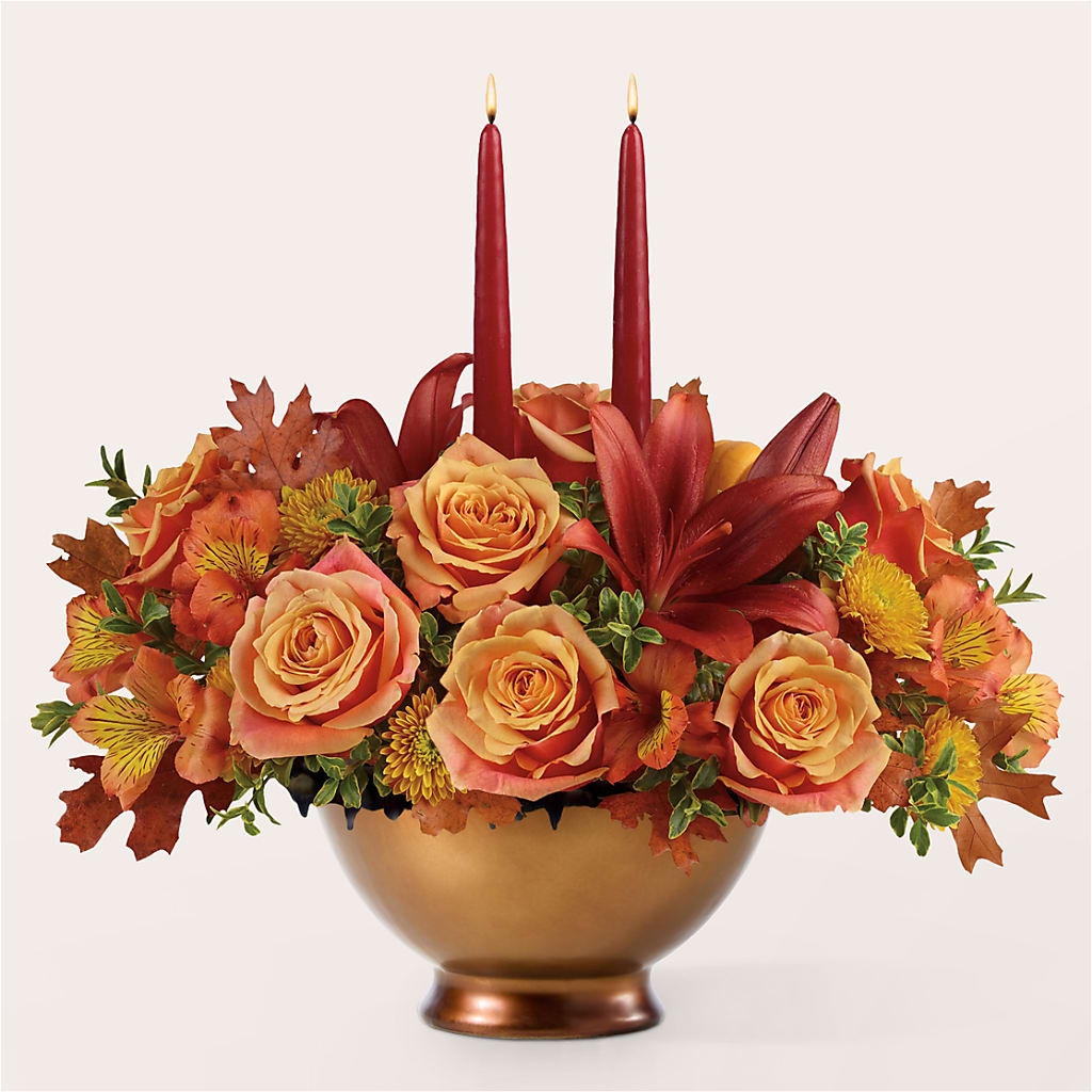 Harvest Table Centerpiece –  Oliver Flower Shop Inc, Pittsburgh PA