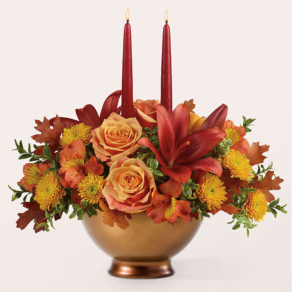 Harvest Table Centerpiece –  Oliver Flower Shop Inc, Pittsburgh PA