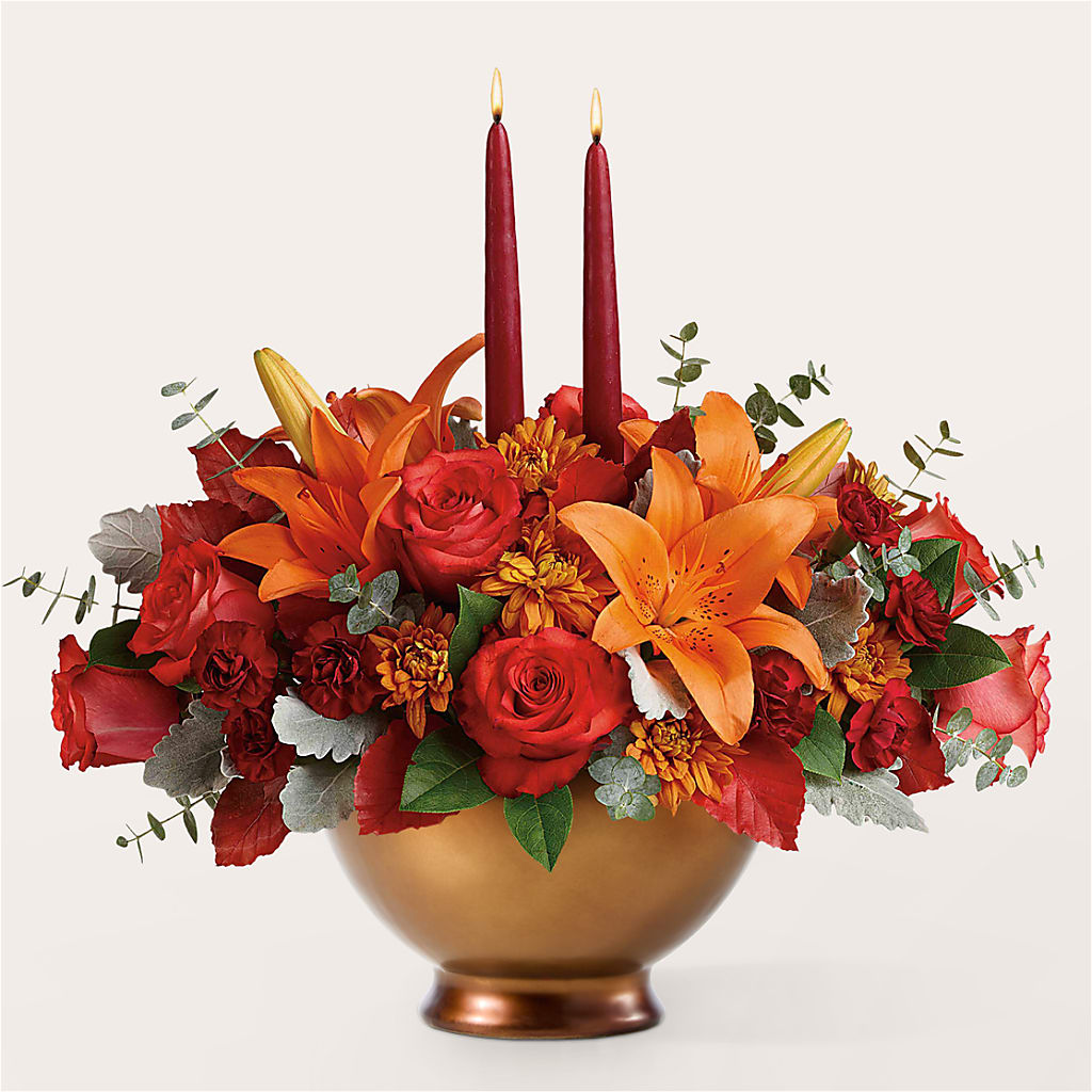 Fruits of Fall Centerpiece –  Oliver Flower Shop Inc, Pittsburgh PA