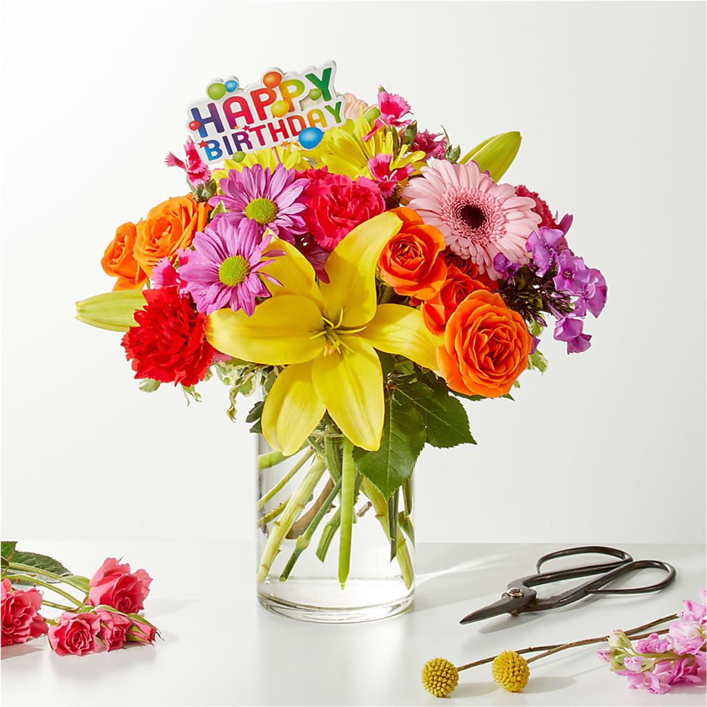 Cue the Confetti - A Florist Original –  Oliver Flower Shop Inc, Pittsburgh PA