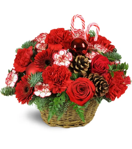 Basket Full of Christmas Time