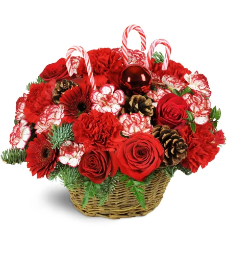 Basket Full of Christmas Time