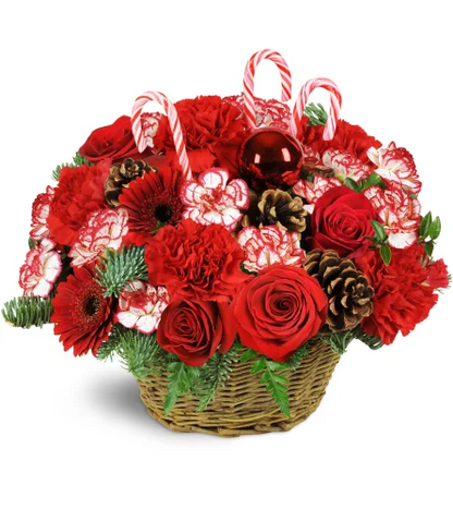 Basket Full of Christmas Time