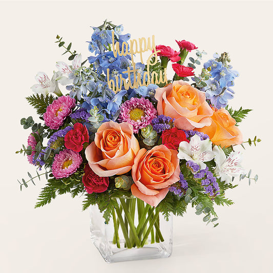Birthday Bash Bouquet –  Oliver Flower Shop Inc, Pittsburgh PA