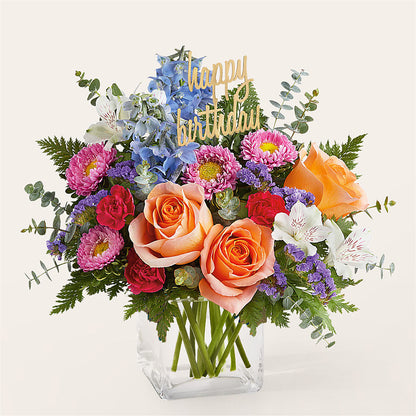 Birthday Bash Bouquet –  Oliver Flower Shop Inc, Pittsburgh PA