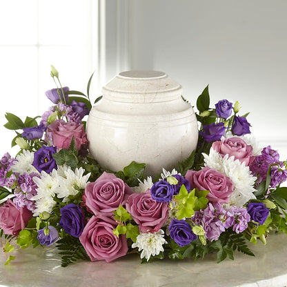 Blooming Sympathy Cremation Adornment –  Oliver Flower Shop Inc, Pittsburgh PA