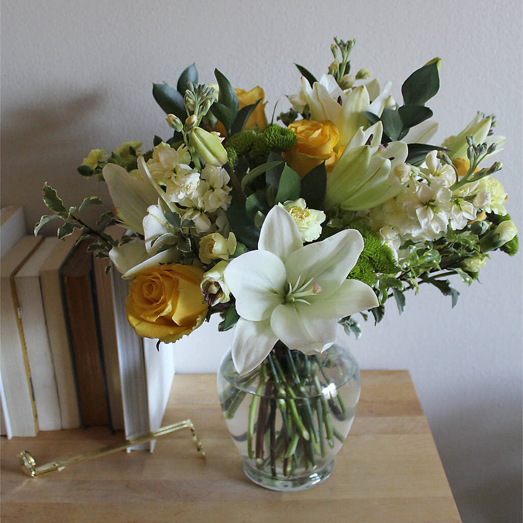 Hope & Serenity Bouquet –  Oliver Flower Shop Inc, Pittsburgh PA